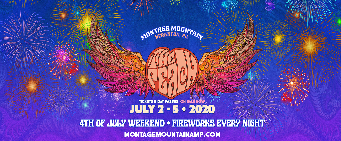 The Peach Music Festival - 4 Day Pass at Pavilion at Montage Mountain tickets The Peach Music Festival - 4 Day Pass at Pavilion at Montage Mountain