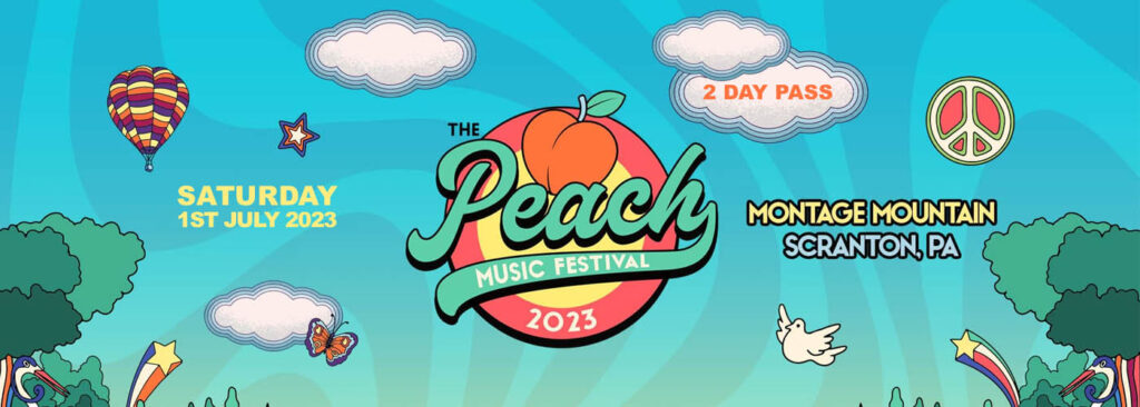 The Peach Music Festival - 2 Day Pass (Valid Saturday & Sunday) at The Pavilion At Montage Mountain
