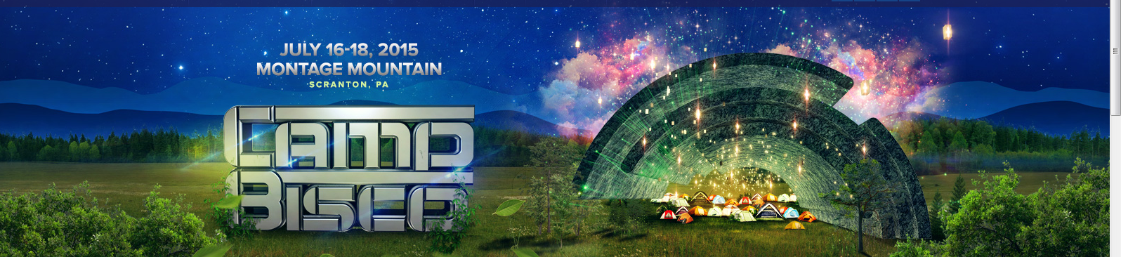 Camp Bisco – 3 Day Pass