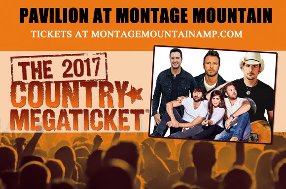 2017 Country Megaticket Tickets (Includes All Performances) at Pavilion at Montage Mountain