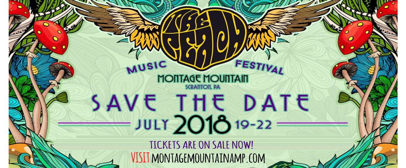 The Peach Music Festival - Friday Pass (Gate Time: TBD) at Pavilion at Montage Mountain