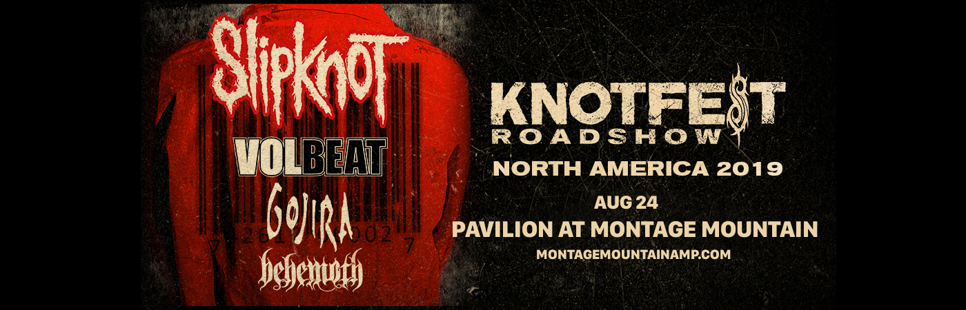 Slipknot, Volbeat, Gojira & Behemoth at Pavilion at Montage Mountain