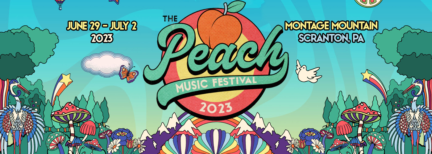 The Peach Music Festival - 4 Day Pass at Pavilion at Montage Mountain